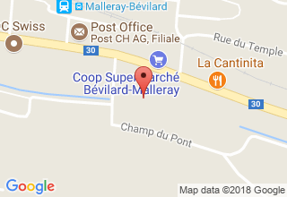 Plan de localisation de du Plein Evangile