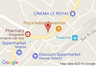 Plan de localisation de Cantonale