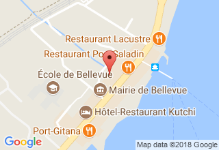 Plan de localisation de Bellevue-Chambésy-Univers-Electricité