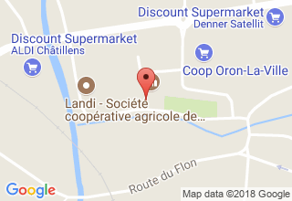 Plan de localisation de Demierre & Deschenaux SA