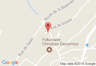 Plan de localisation de Evéquoz et Sauthier Sàrl