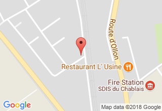 Plan de localisation de Massonelec Sàrl