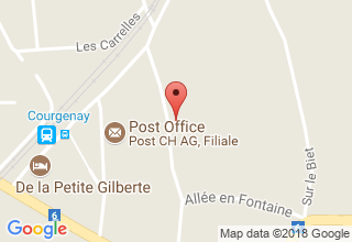 Plan de localisation de Prudat Daniel appareils ménagers