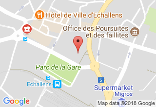 Plan de localisation de Policier - Commisariat de police cantonale vaudoise Gendarmerie