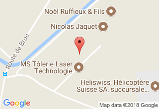Plan de localisation de Pasche & Dubath SA