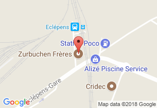 Plan de localisation de Zurbuchen Frères SA