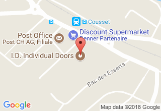 Plan de localisation de I.D. Individual Doors SA