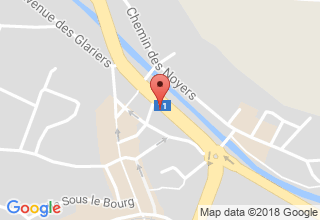 Plan de localisation de ACOMA Andenmatten SA