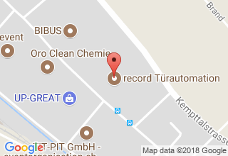 Plan de localisation de record automatisation de portes SA
