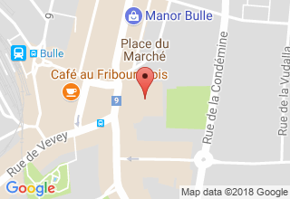 Plan de localisation de Préfecture de la Gruyère