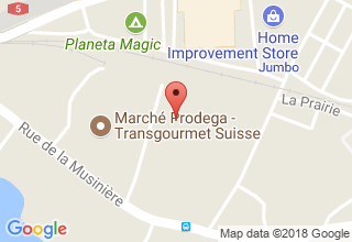 Plan de localisation de Aciers, Métaux produits métalliques Favre SA Marin-Epagnier
