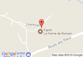 Plan de localisation de la Ferme de Romain