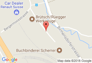 Plan de localisation de Brütsch/Rüegger Werkzeuge AG