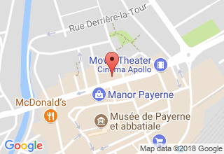 Plan de localisation de Vioget Gérard