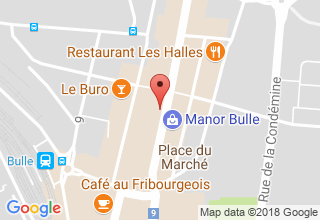 Plan de localisation de Telson Pasquier Romanens SA