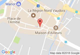 Plan de localisation de Schaer Papeterie SA