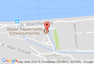 Plan de localisation de Papiermühle Café