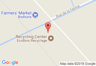 Plan de localisation de EcoBois Recyclage SA