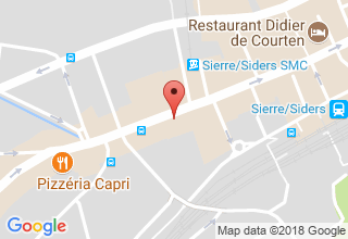 Plan de localisation de Tradipack Sàrl