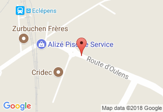 Plan de localisation de Cridec Centre de ramassage et d'identification des déchets spéciaux SA