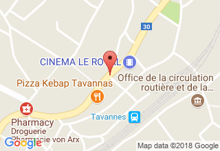 Plan de localisation de de la Poste