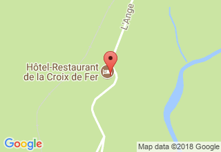 Plan de localisation de la Croix-de-Fer
