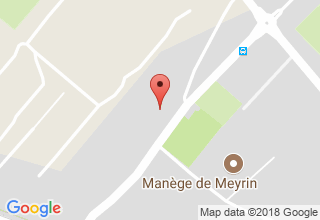 Plan de localisation de Auberge communale de Meyrin