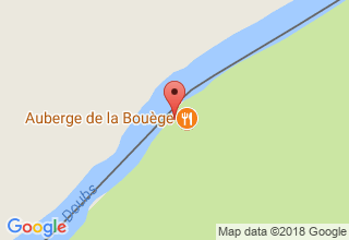 Plan de localisation de Auberge de la Bouège