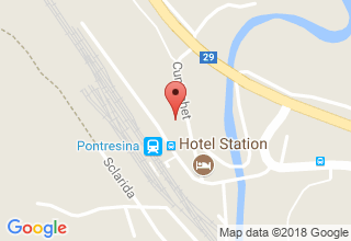 Plan de localisation de Jugendherberge Pontresina und Restaurant Tolais Cuntschett