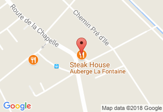 Plan de localisation de Auberge La Fontaine