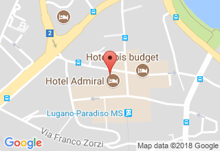Plan de localisation de Holiday Inn Lugano Center Ristorante Nelson