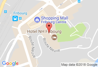 Plan de localisation de NH Fribourg