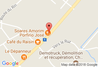 Plan de localisation de Café du Raisin