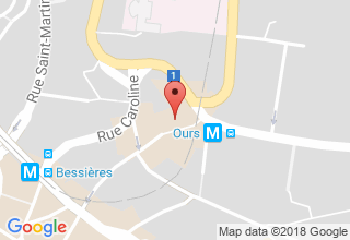 Plan de localisation de Pin Up Bar