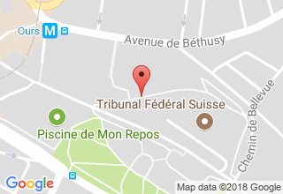 Plan de localisation de Tribeca