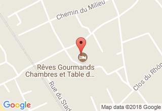 Plan de localisation de Rêves Gourmands