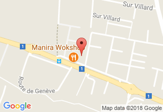 Plan de localisation de La P'tite Fringale