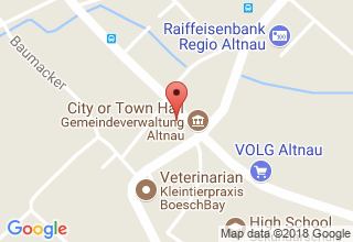 Plan de localisation de Seppi Beck
