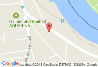 Plan de localisation de Café Restaurant Rhyblick