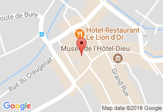 Plan de localisation de des Deux-Clefs