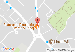 Plan de localisation de Restaurant Pinocchio