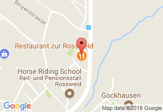 Plan de localisation de zur Rossweid