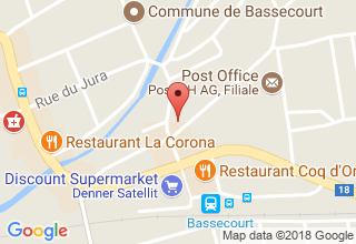 Plan de localisation de Cattin Librairie-Papeterie