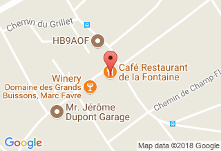 Plan de localisation de Fontaine de la