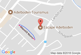Plan de localisation de Freizeit- und Sportarena Adelboden AG