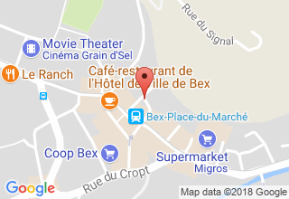 Plan de localisation de Jaton Alban