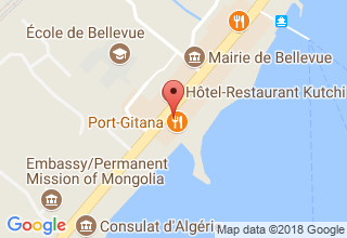 Plan de localisation de Port Gitana