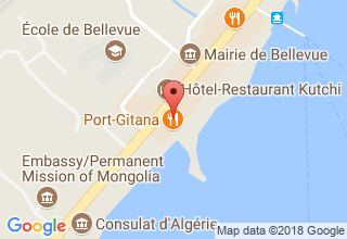 Plan de localisation de Auberge Port Gitana