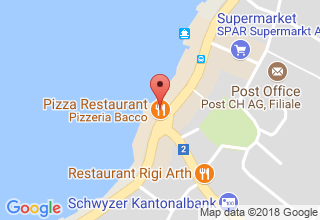 Plan de localisation de Pizzeria Bacco