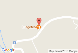 Plan de localisation de Luegeten